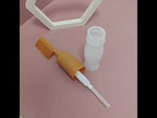 5 PCS Scale Press Hair Dye Bottle With Comb Teeth, Specification: 110ml(Yellow) - YouTube Video