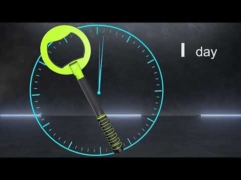 Goint Waterproof Handheld Metal Detector Underwater Treasure Hunter Detector(IP760 Green Round) - YouTube Video