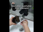 HD001 Portable Multifunctional Car Cordless Vacuum Cleaner Safety Hammer Suction Blower All In One Machine, Style: Brushed - YouTube Video