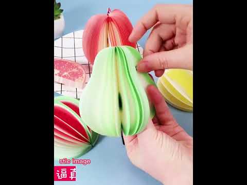 Fruit Notes Stickers - YouTube Video