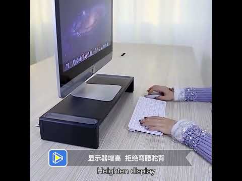 AP2002-2-A Display Increase Rack Notebook Storage BracketOlmaster, Style:Classic Style - YouTube Video