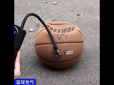 Car Portable Mini Digital Display High Power Multifunctional Inflatable Pump, Model: Wireless - YouTube Video