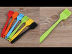 Silicone Brush Baking BBQ Oil Brushes Barbeque Tools for Kitchen Tool(red) - YouTube Video