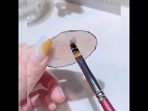 15pcs/set Wooden Rod Nail Brush Beauty Armor Tools Color Painting Pen Drawing Pen - YouTube Video