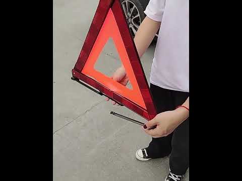 Reflecting Warning Triangle - YouTube Video