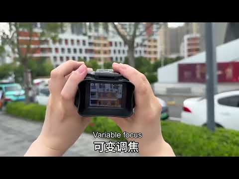 Mini 4K HD Outdoor Night Vision Scope with Mobile WiFi Sync Binoculars, Specification: D13 Night Vision Devices - YouTube Video