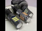 1 Pair H3 DC12V / 5W Car LED Fog Light with 42LEDs SMD-2016 Lamp Beads (White Light) - YouTube Video