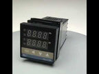 REX-C100 Thermostat + Thermocouple + SSR-40 DA Solid State Module Intelligent Temperature Control Kit - YouTube Video