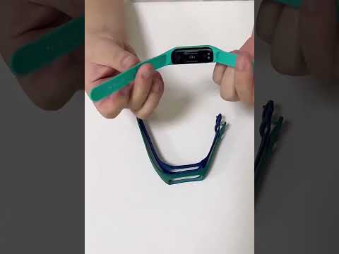 For Samsung Galaxy Fit 2 Silicone Watch Band(White) - YouTube Video