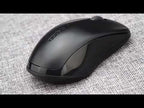 Rapoo1680 2.4GHz 1000 DPI 3 Buttons Business Office Desktop Computer Notebook Mute Portable Power Saving Wireless Mouse(Black) - YouTube Video