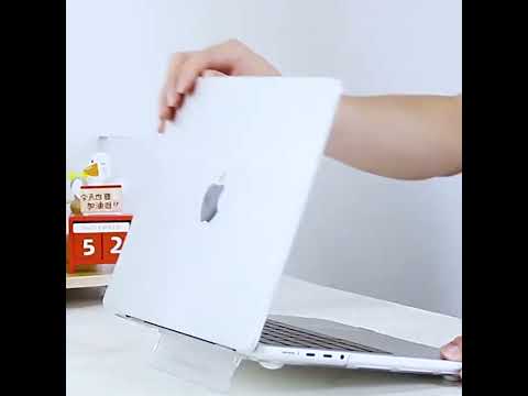 For MacBook Neo 13 inch 2026 A18 Pro A3404   Frosted Translucent Laptop Protective Case(Lavender Grey) - YouTube Video