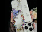 Three-Dimensional Butterfly Crystal Necklace(Pink) - YouTube Video