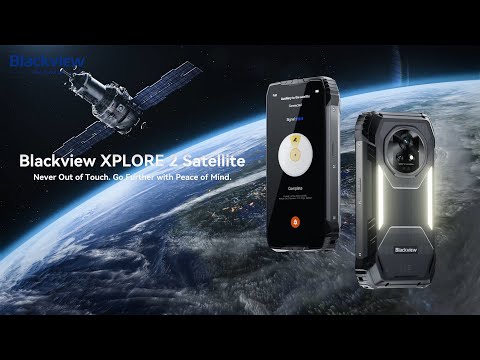 [HK Warehouse] Blackview XPLORE 2 Satellite, 16GB+1TB, 6.73 inch Android 15 Dimensity 8300 MT6897 Octa Core, Network: 5G, OTG, NFC (Black) - YouTube Video