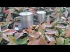 AOTU AT6652-1 Outdoor Portable Titanium Cup 750ml(Silver) - YouTube Video