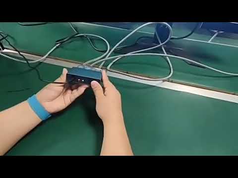8K 60HZ 1.4V 2 In 1 Out DP Bidirectional Switcher(Grey) - YouTube Video
