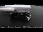 PIX-LINK LV-WR09 300Mbps WiFi Range Extender Repeater Mini Router(US Pulg) - YouTube Video
