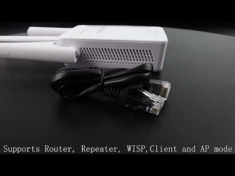 PIX-LINK LV-WR09 300Mbps WiFi Range Extender Repeater Mini Router(US Pulg) - YouTube Video