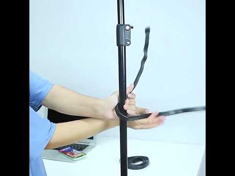 DiHao Bending Adjustment Hose Mobile Phone Live Broadcast Support(Hose+Double Hole Phone Clip) - YouTube Video