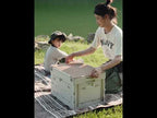 Naturehike Outdoor Large Capacity Folding Storage Box Portable Camping Table, Spec: 23L Light Gray - YouTube Video