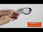 Retractable Vehicle Car Chassis Inspection Mirror with 3 PCS 5mm LED Lights, Mirror Diameter: 82mm, Max Expanding Length: 760mm - YouTube Video