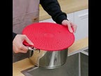 Multifunctional Food Grade Silicone Placemat Creative Kitchenware Heat Insulation Screen Filter(Orange) - YouTube Video
