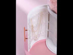 HZ03 Five-Layer Multifunctional Jewelry Storage Box(White) - YouTube Video