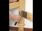 Bed Hinge Pendant Bed Accessories Furniture Hardware Corner Code With Screws, Model: Standard - YouTube Video