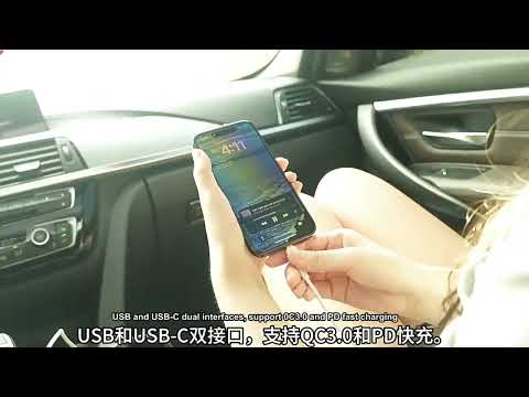 Yesido VC07 200W AC220V Multifunctional Car Inverter(Black) - YouTube Video
