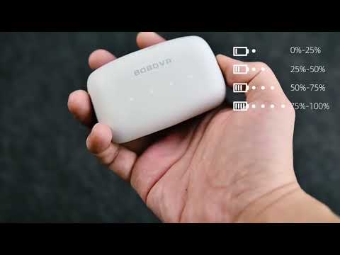 BOBOVR B100 For BOBOVR S3 Pro 10000mAh Replacement Battery VR Head Strap Accessory - YouTube Video