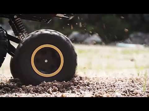 4WD Oversized Alloy Six Wheel Vehicle RC Car(Gold) - YouTube Video