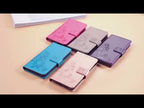 For Nothing Phone 1 Four-leaf Clasp Embossed Buckle Leather Phone Case(Magenta) - YouTube Video