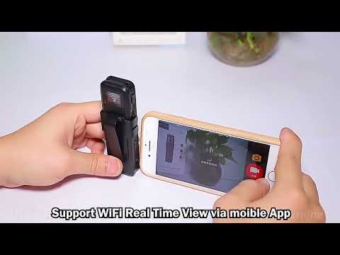 H81 HD WiFi Recording Night Vision Voice Recorder Noise Reduction Audio Recorder Device - YouTube Video