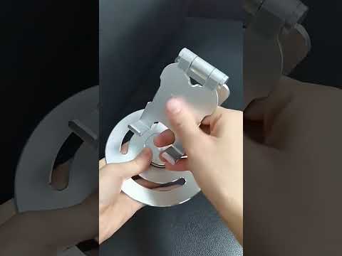 G60 Portable Folding 360-Degree Rotating Desktop Phone Tablet Holder(Black) - YouTube Video