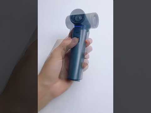 F1 Stepless Speed High-Power Turbo Handheld Fan(Dark Grey) - YouTube Video