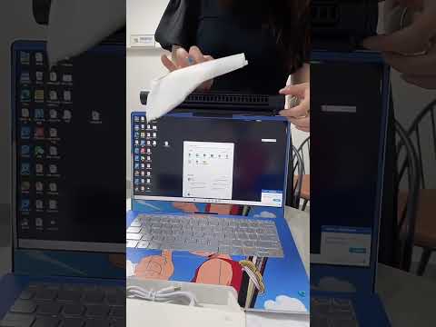 JXS-GP1 Computer Screen Bladeless Turbo Silent Fan With Eye Protection Light Function(Black) - YouTube Video
