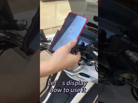 Kewig Motorcycle Bicycle Non-Blocking Mobile Phone Camera Navigation Bracket(M8SP-C1) - YouTube Video