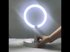 Foldable LED Light Makeup Mirror 10X Magnifying Compact Pocket Vanity Cosmetic Hand Mirror - YouTube Video