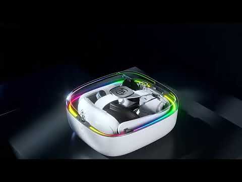 JYS For Meta Quest 3 / 3S VR Controller Magnetic Charging Dock Station - YouTube Video