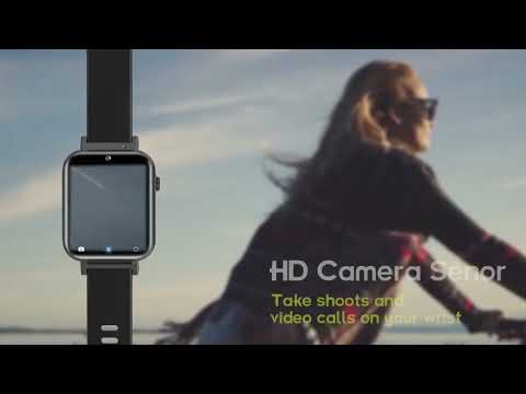 1.75 inch IPS Screen Smart Watch, Support Video Chat/SIM Card Calling, Memory:1GB+16GB(Black) - YouTube Video