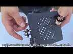 2pcs/Set RV Square Metal Bumper Cover RV Sewer Port Cover(Black) - YouTube Video
