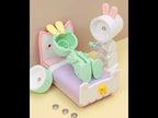Mini Table Lamp Desktop DIY Ornaments Folding Night Light(Dinosaur Pink) - YouTube Video
