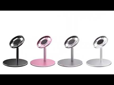 For MagSafe Magnetic Wireless Charging Stand, Colour: FJ03 Black - YouTube Video