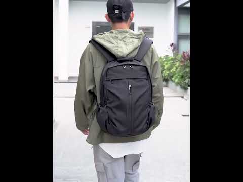 cxs-7203 Multifunctional Oxford Laptop Bag Backpack (Black) - YouTube Video