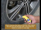 Car High-precision Digital Display Tire Monitoring Gauge Tire Pressure Tool(Black Red) - YouTube Video