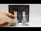 2 PCS M3 9005 / HB3 / H10 DC9-32V / 17W / 6500K / 2000LM IP68 Car LED Headlight Lamps(Cool White) - YouTube Video