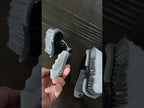 3 PCS Car Tire Brush Carpet Foot Pad Brush, Style: DM-08 Pointed Brush - YouTube Video