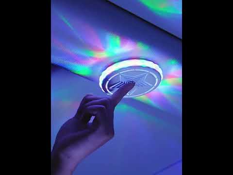 Car Roof Reading Decoration LED Colorful Atmosphere Light(White) - YouTube Video