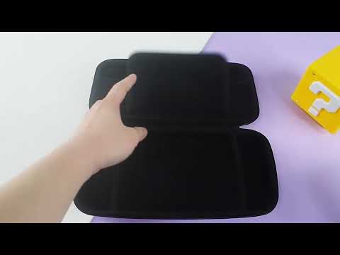 For Nintendo Switch 2 Mecha Style Hard Protective Case Portable Shockproof Carrying Storage Bag(Black) - YouTube Video