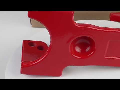Coupler Gooseneck Hitch Trailer Lock For Heavy Trailer Transporter RV, Color: Black Without Lock - YouTube Video
