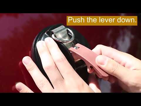 Multi-Function Car Straps Power Suction Cup(Red) - YouTube Video
